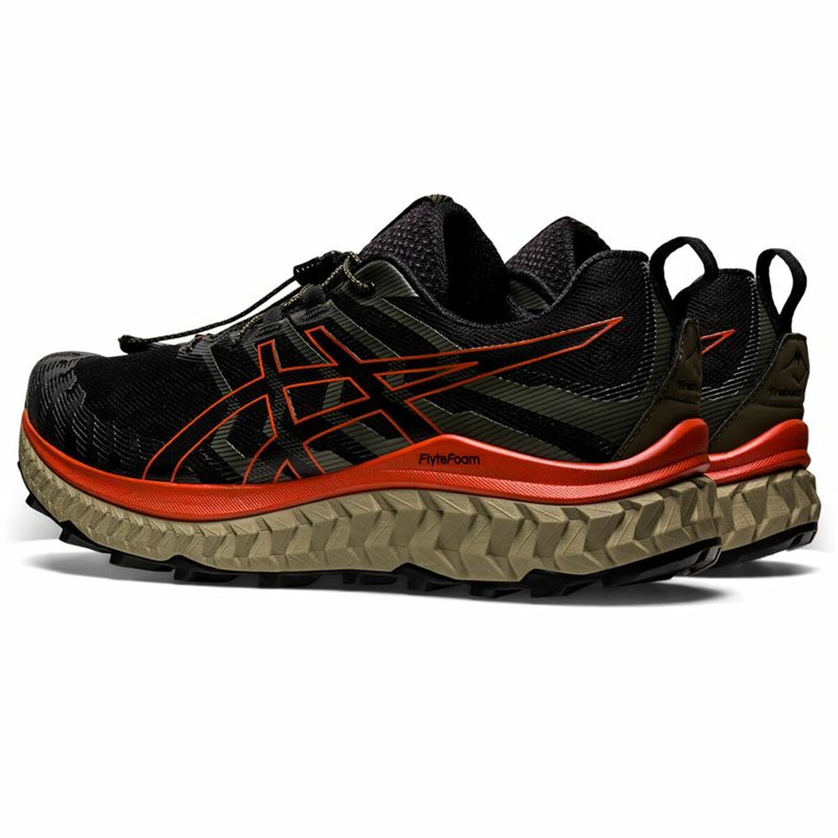 Running Shoes for Adults Asics Trabuco Max Black Men