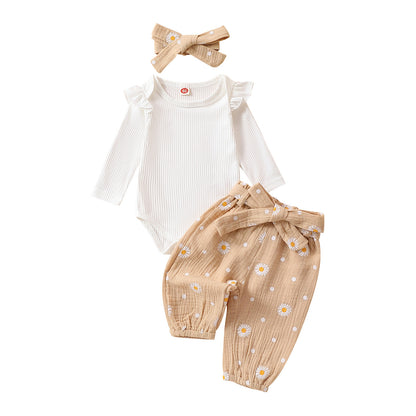 Baby Bow Three Piece Set