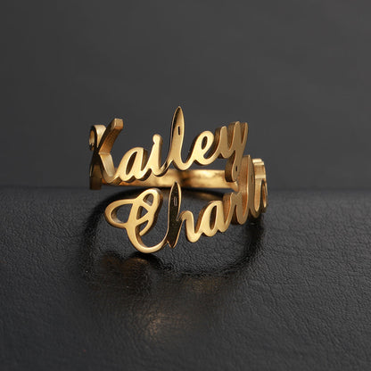 Name Ring - custom name ring