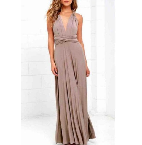 Bandage Convertible Boho Maxi Dress