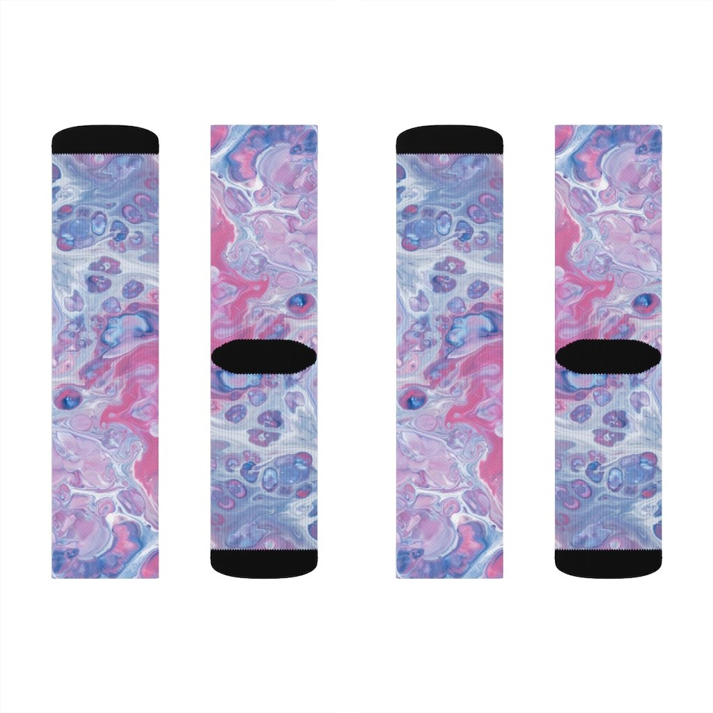 Tie Dye Fun Novelty Socks