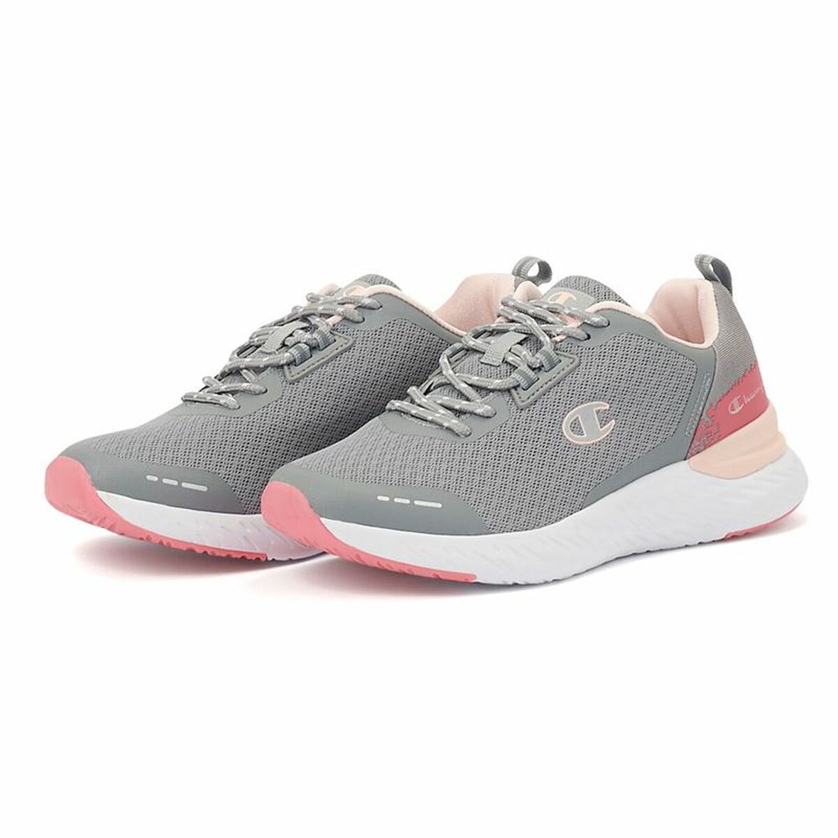 Running Shoes for Adults Champion Low Cut Bold Grey Men