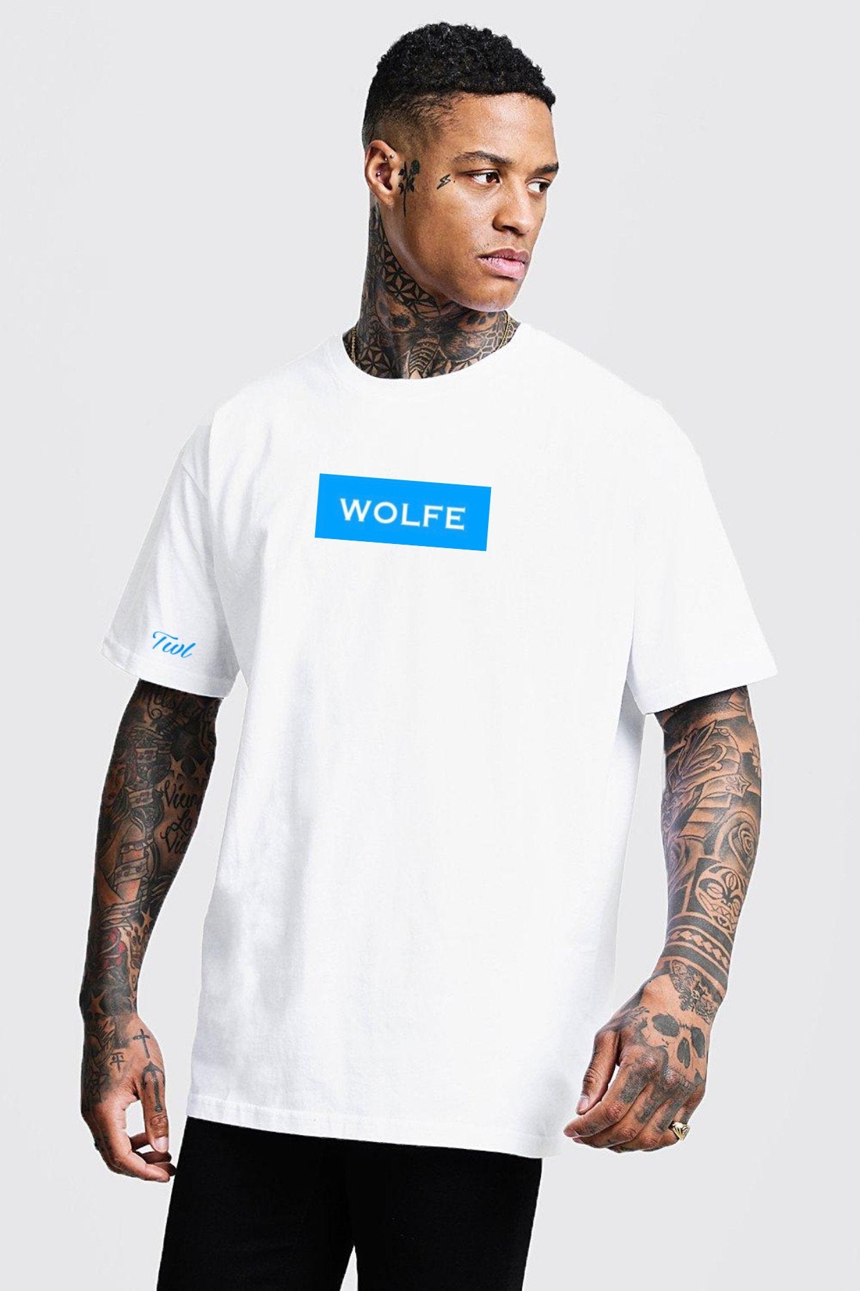 Blue Box Logo Tee