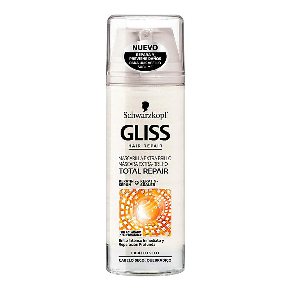 Nourishing Hair Mask Gliss Total Repair Schwarzkopf Shine (150 ml)