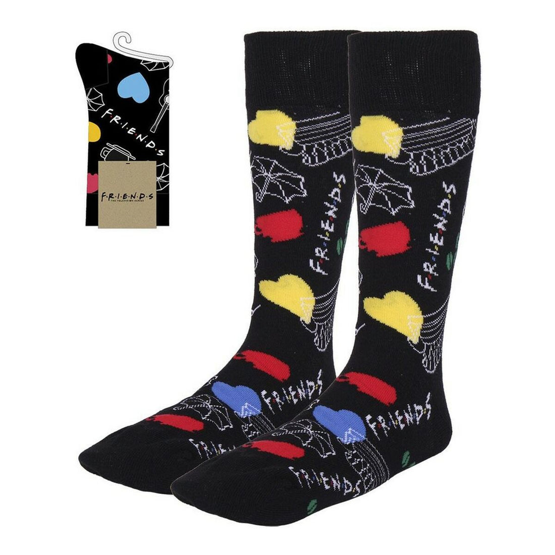 Socks Friends Black