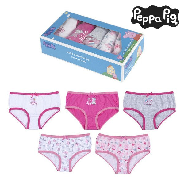 Pack of Girls Knickers Peppa Pig (5 uds)