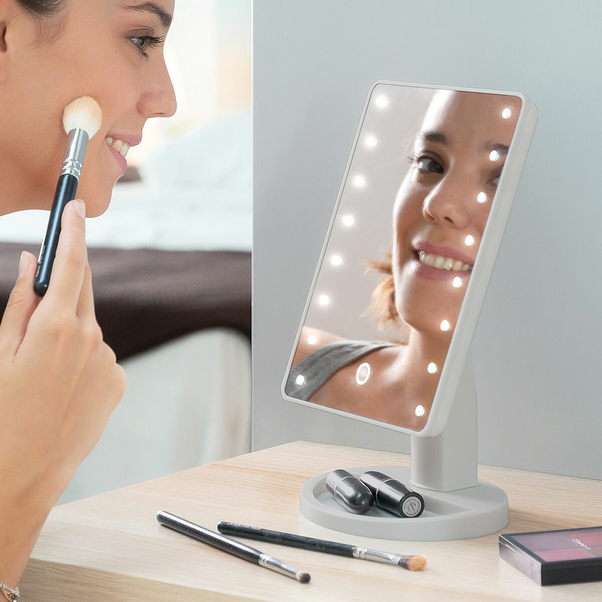 Tabletop Touch LED Mirror Perflex InnovaGoods