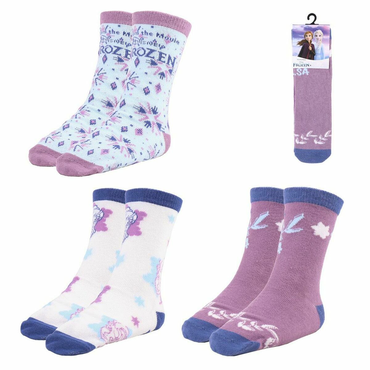 Socks Frozen 3 pairs