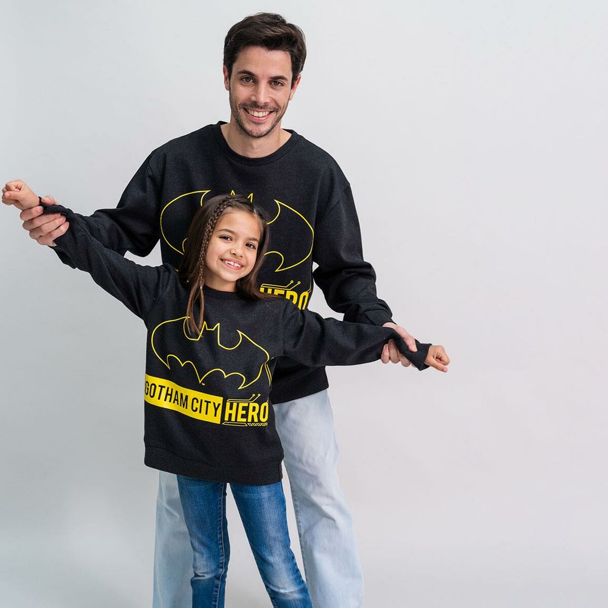 Children’s Sweatshirt without Hood Batman Black