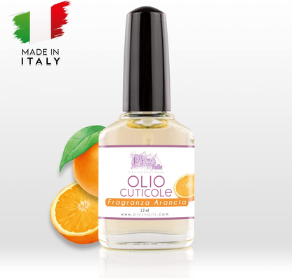 Olio Cuticole Di Mani E Piedi Professionale Arancia 12 ml