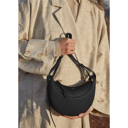 Genuine Leather  Crescent Bag - RADA LONDON