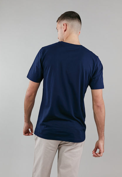 navy low carbon t-shirt