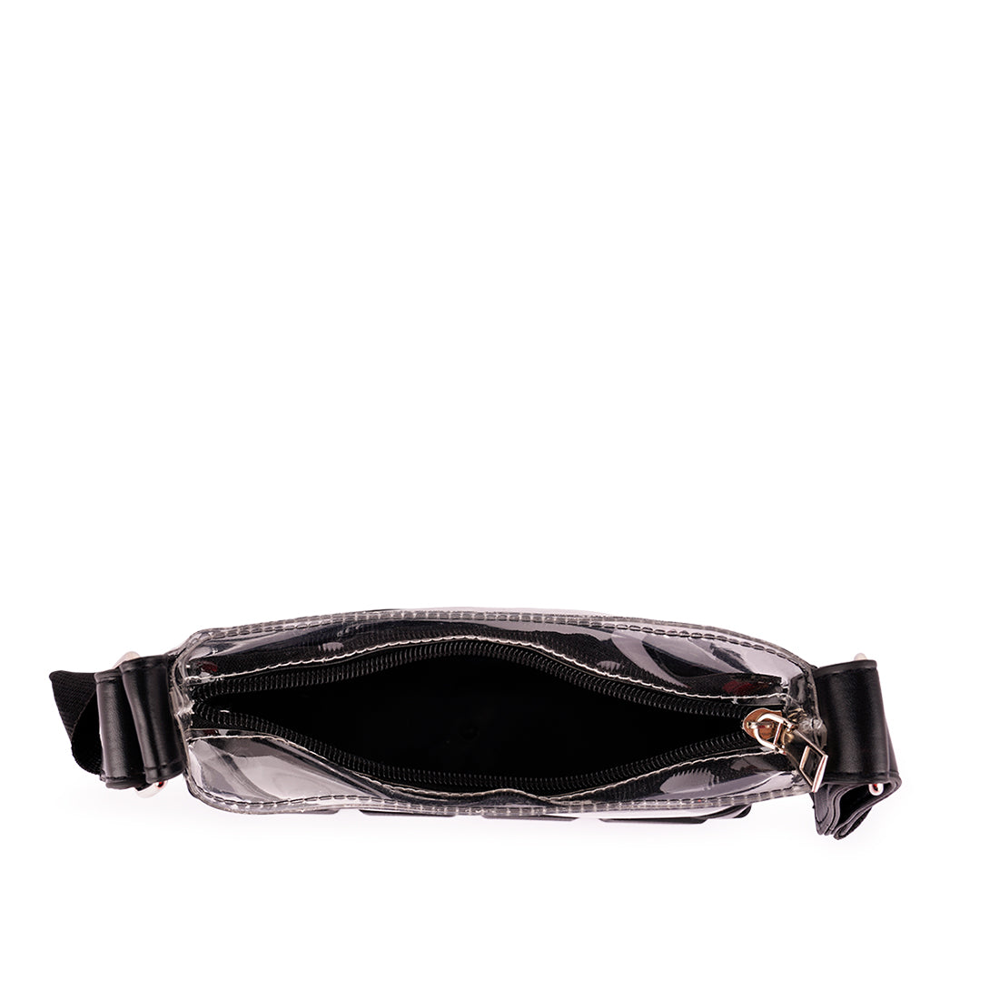 Black Clear Utility Handbag