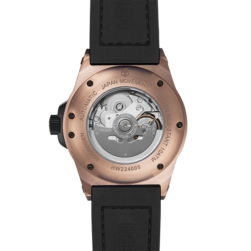 Otto Black Rose Gold