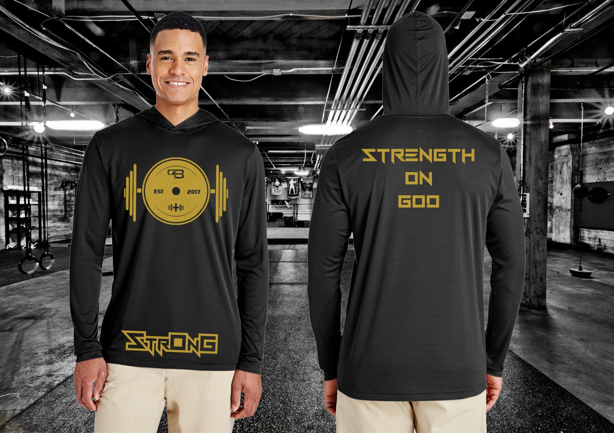 StrOng Hoodie (Barbell)