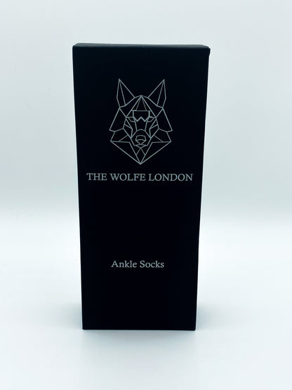 Alpha Black Ankle Socks