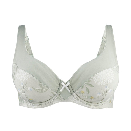 Valentina- Silk &amp; Organic Cotton Underwired Full Cup Support Bra