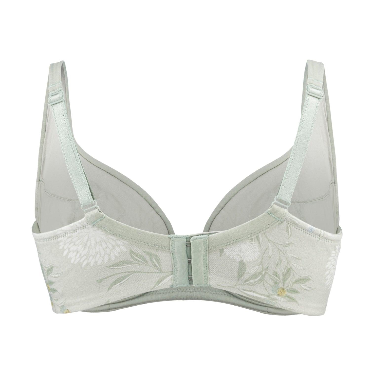 Valentina- Silk &amp; Organic Cotton Underwired Full Cup Support Bra