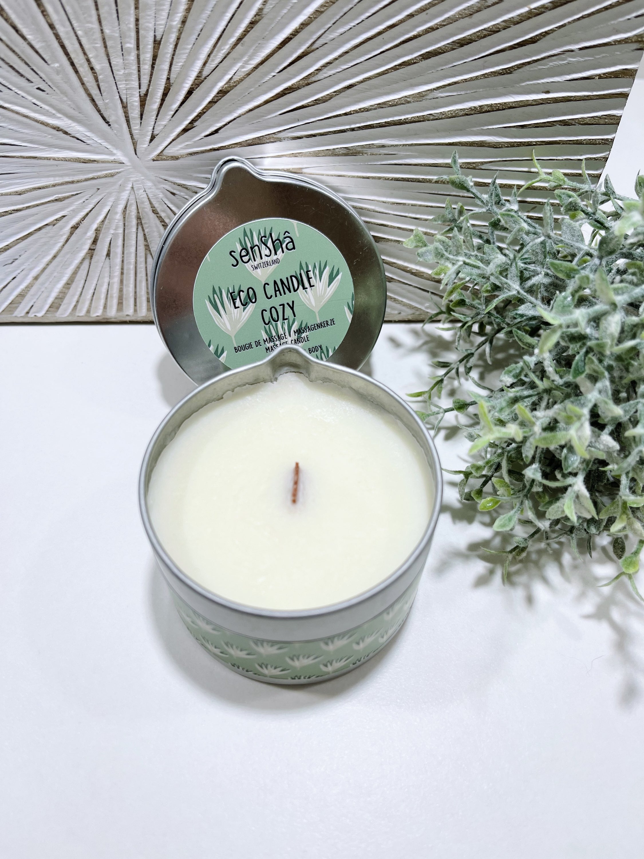 Cozy 100ml Eco Candle - Bougie de massage