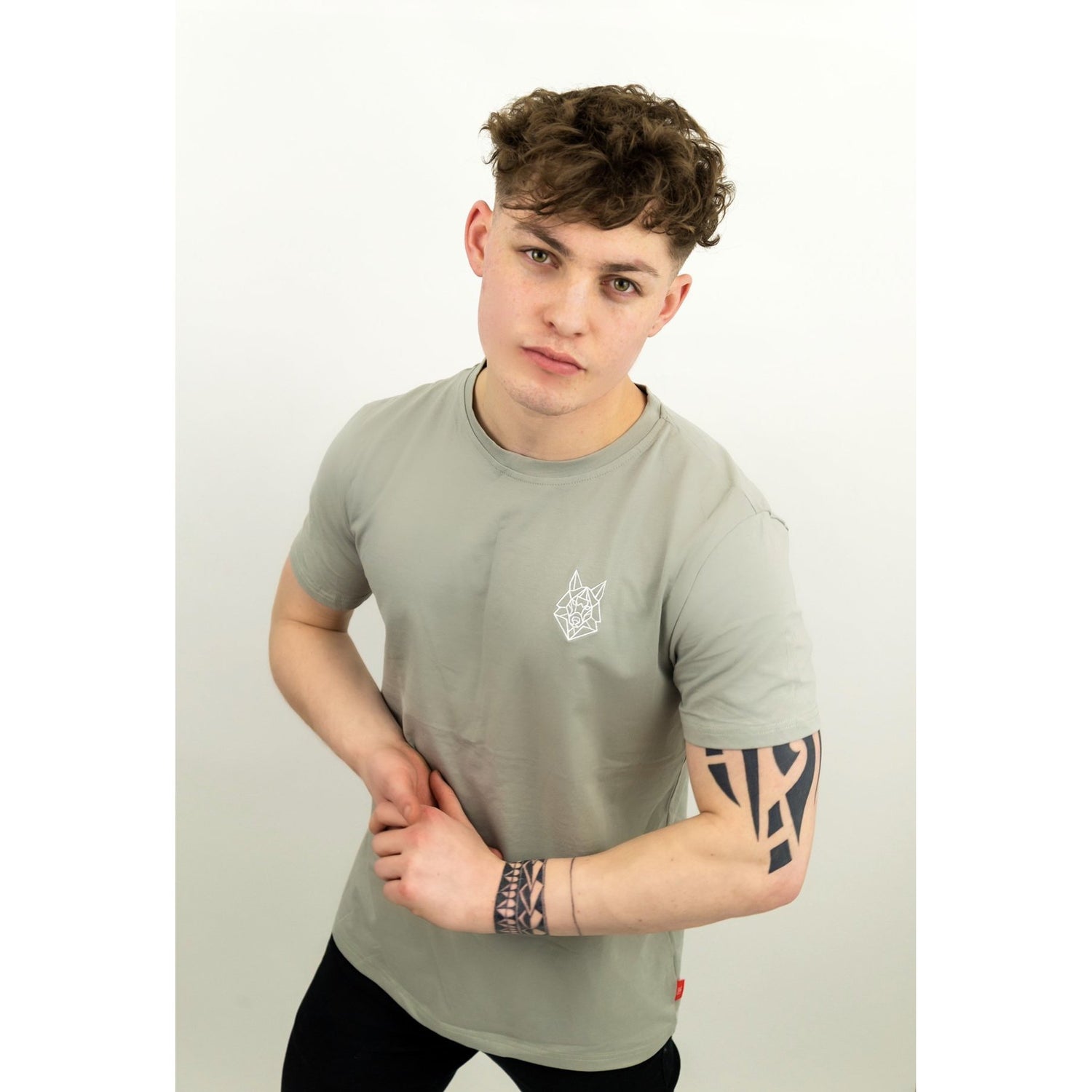 Signature Logo Grey T-shirt