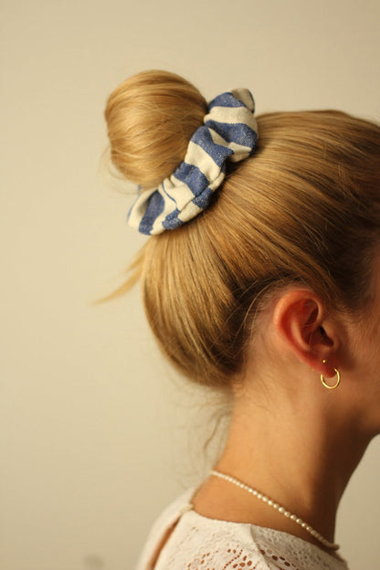 Handmade Scrunchie Ole | Blue