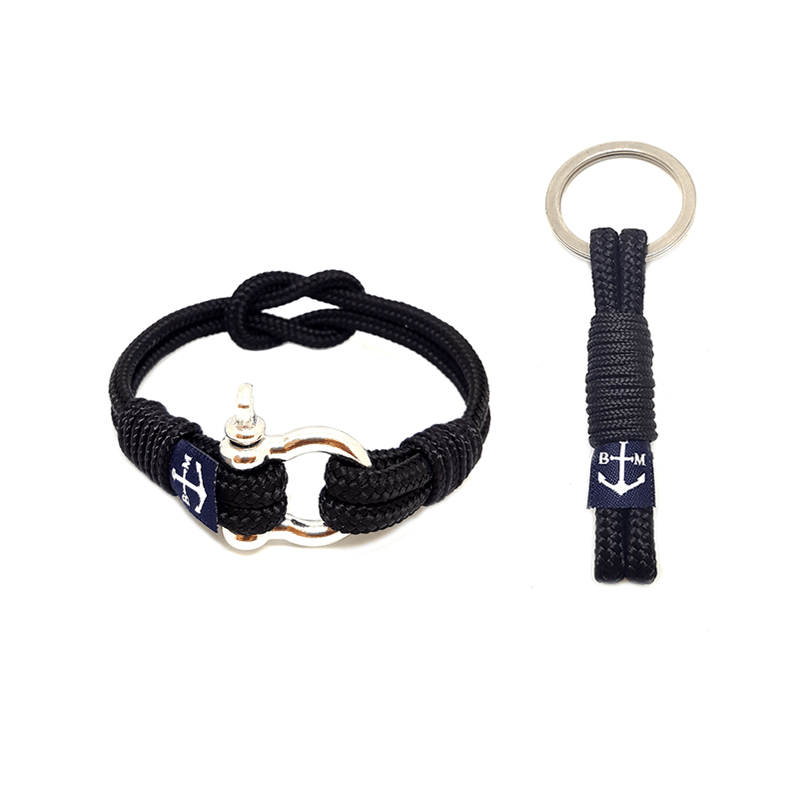 Sadie Reef Knot Nautical Bracelet and Keychain