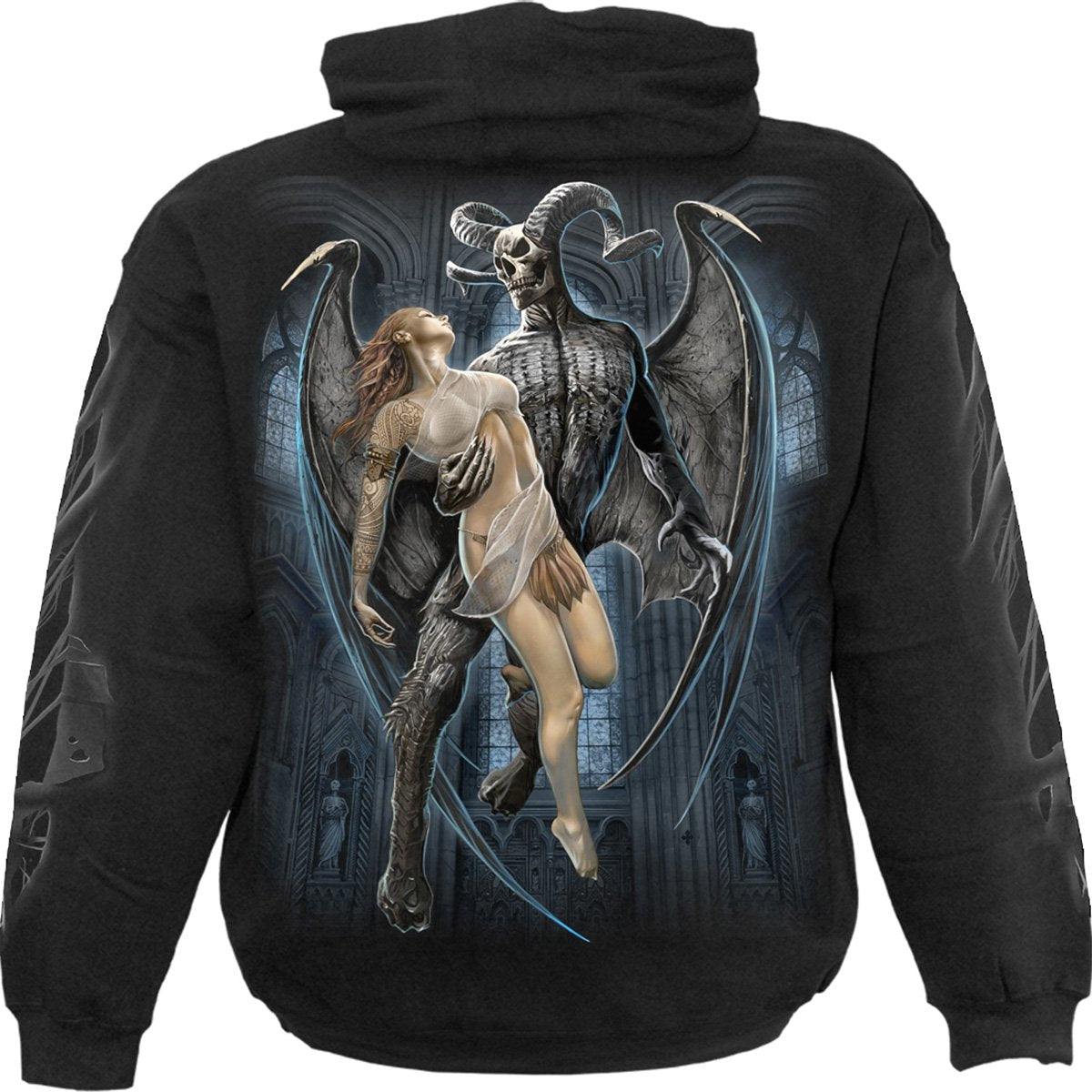 DEVIL BEAUTY - Hoody Black