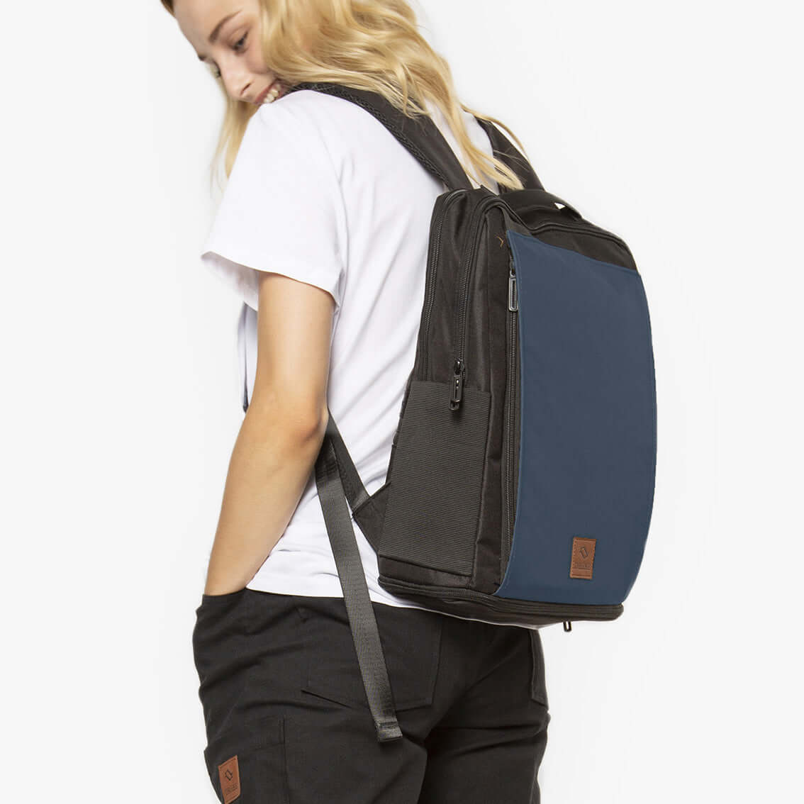 CITYC Laptop 2 in 1 Backpack Navy Blue