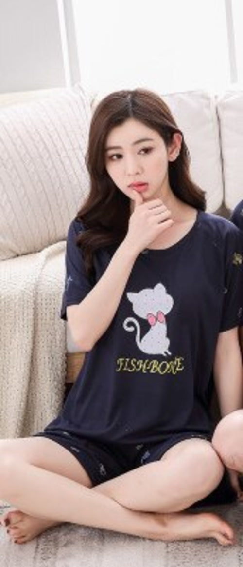 2019 Korean Version Shor Sleeve Cotton