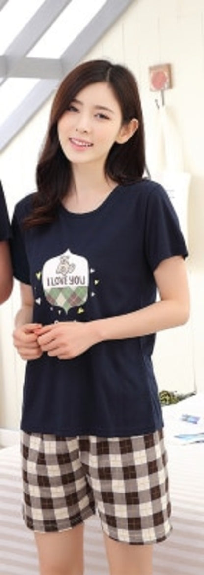 2019 Korean Version Shor Sleeve Cotton