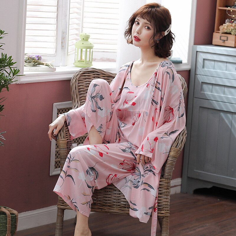 Summer 2019 New Sexy Spaghetti Strap Pajamas