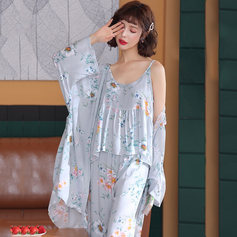 Summer 2019 New Sexy Spaghetti Strap Pajamas