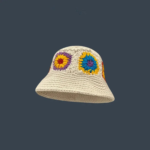 Handmade Knitted Bucket  Hat