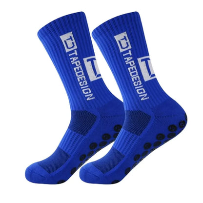 New Men Anti-Slip Football Socks High Quality Soft Breathable