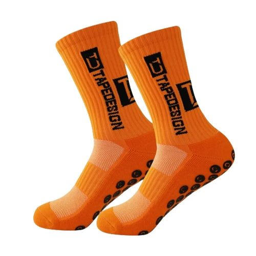 New Men Anti-Slip Football Socks High Quality Soft Breathable