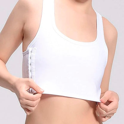 Flat Breast Binder Tomboy Underwear Women Seamless Summer Short Vest