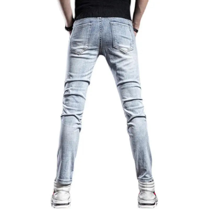 Torn Slim Fit Men&