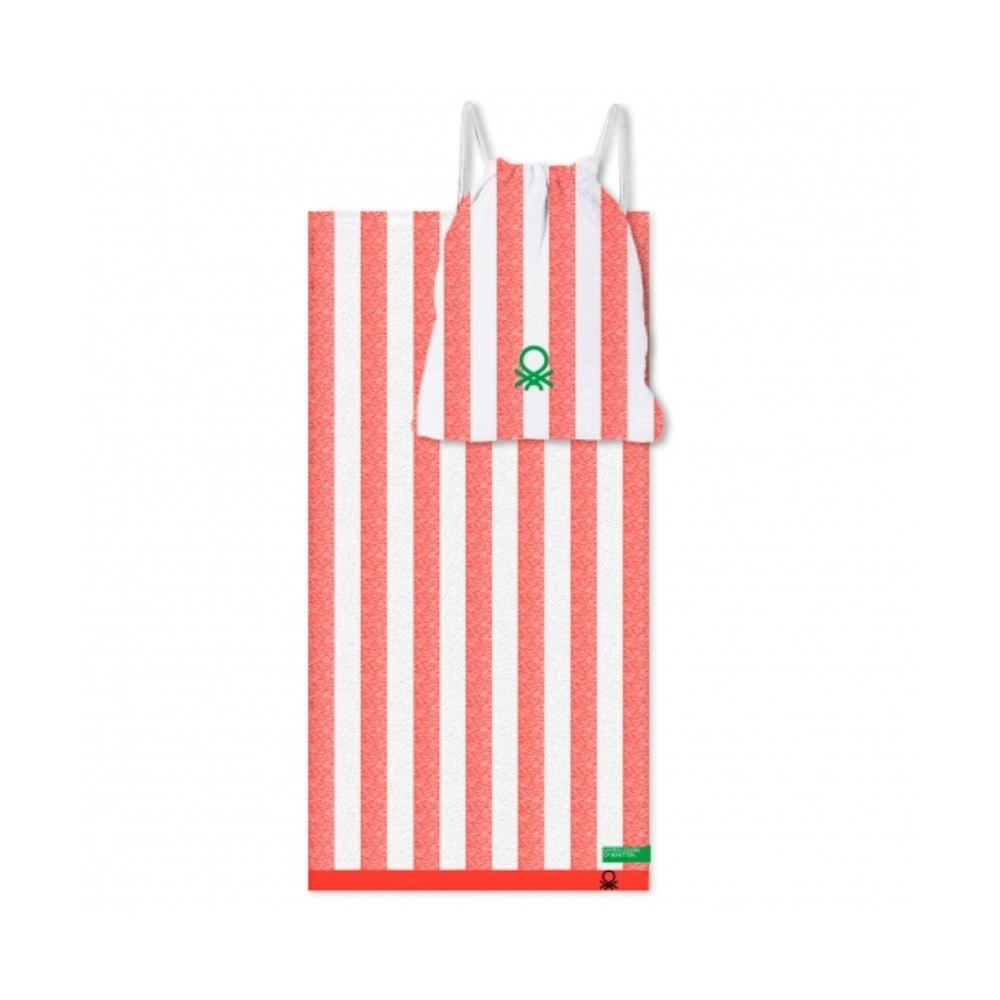 Towel set Benetton Picnic Red Cotton (2 pcs)