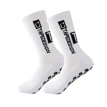 New Men Anti-Slip Football Socks High Quality Soft Breathable