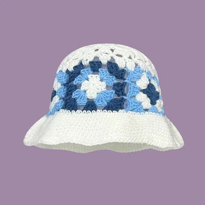 Handmade Knitted Bucket  Hat