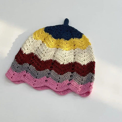 Handmade Knitted Bucket  Hat