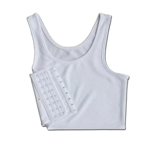 Flat Breast Binder Tomboy Underwear Women Seamless Summer Short Vest