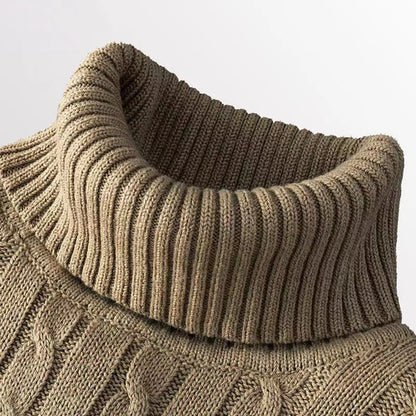 New Turtleneck Sweater Casual Men&