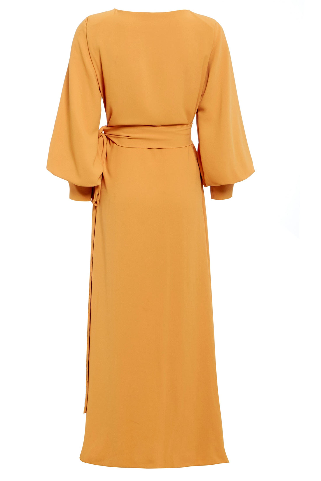 Mustard Wrap Dress