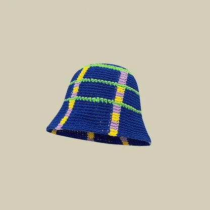 Handmade Knitted Bucket  Hat