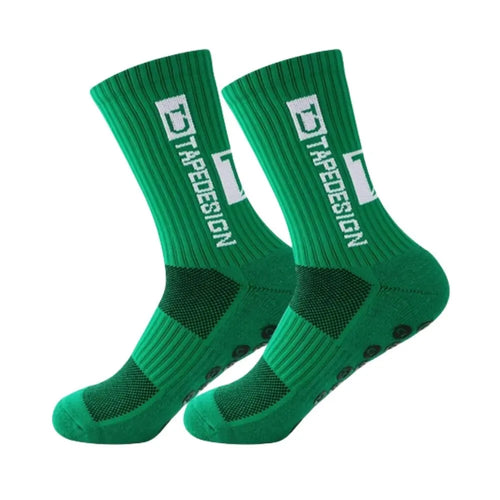 New Men Anti-Slip Football Socks High Quality Soft Breathable