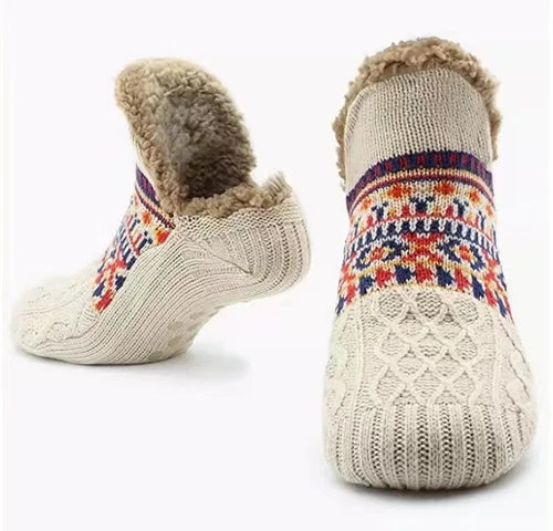 Fall and Winter Floor Socks Home Warm Women Men Socks Snow Socks Sleep