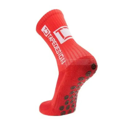 New Men Anti-Slip Football Socks High Quality Soft Breathable