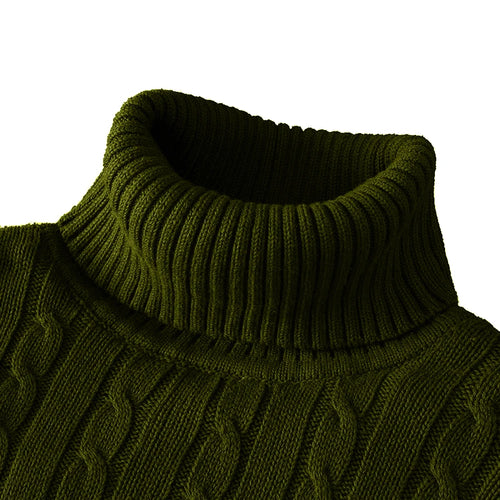 New Turtleneck Sweater Casual Men&