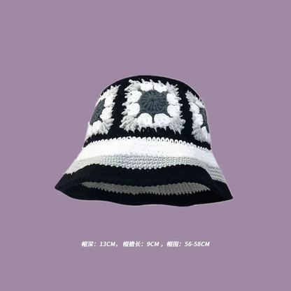 Handmade Knitted Bucket  Hat